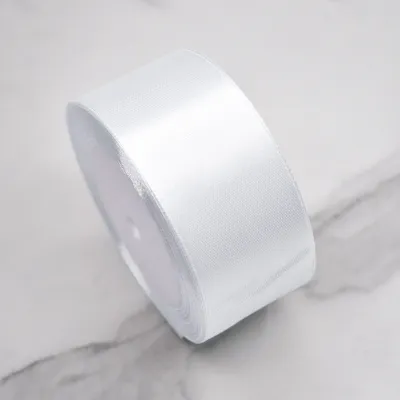 Cuộn 22 mét - Ruy băng lụa trơn bản 4cm dùng gói quà thắt nơ trang trí sản phẩm DIY