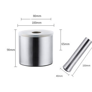 [Fast Delivery] Mortar And Pestle Stainless with Lid Pill Crusher Herb Bowl Pesto Powder Spice Grinder Silver