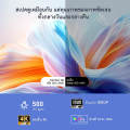 XGODY Gimbal N6 โปรเจคเตอร์อัจฉริยะ ควบคุมด้วยเสียง ระบบ Android TV หมุนได้ 180° ความละเอียด 1080P รองรับ 4K 500 ANSI ลูเมน ปรับแนวภาพอัตโนมัติ ระบบ Home Theater. 