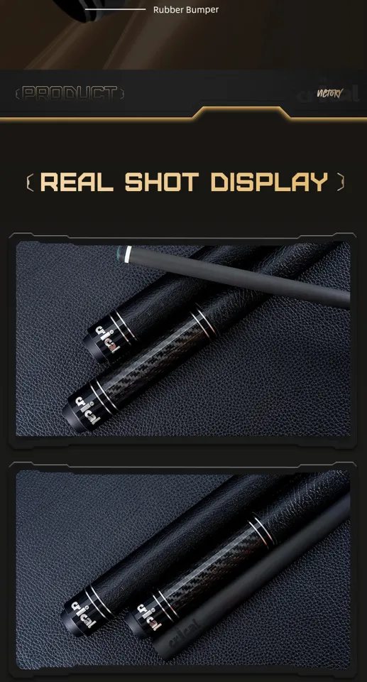 Carbon Fiber Low Deflection Pool Stick Shaft Professional Carbon Fiber