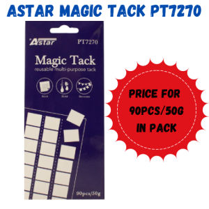 【PACK】Faber-Castell/ASTAR Magic Tack-it 50g 90pcs per pack/Self adhesive stick 18 70 54/PT7270
