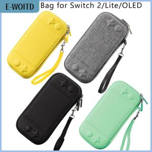 【E-WOITD】 For Switch 2 Portable Travel Storage Bag Anti-drop Protection Box Gaming Console Cover Pouch For Switch 2 Switch Oled Lite