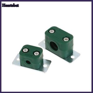 [Heartsbat] 2PCS 6 9.5 12.7 19 20 21.3 25 32mm Diameter Pipe Bolted Plastic Clips Pipe Clamp Tube Fastener Assortment Kit
