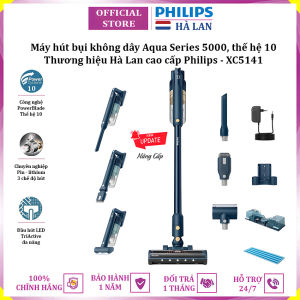 Máy hút bụi không dây thương hiệu cao cấp Philips XC5141 Aqua Series 5000 thế hệ 10 chuyên nghiệp - Bảo Hành 12 Tháng