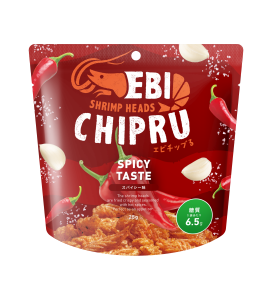 Crispy Fried Shrimp Head Snack - Spicy Salted Egg Cheese Original Flavors