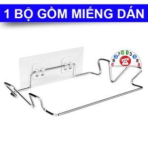 Giá Treo Túi Rác Bằng Inox Thông Minh Tiện Ích Móc Treo Túi Rác