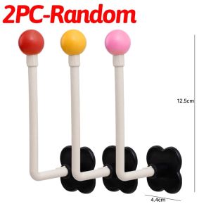 3Pcs Multifunctional Hairband Storage Hook Wall-mounted Punch-free Key Bag Storage Rack Home Door Bathroom Display Rack.