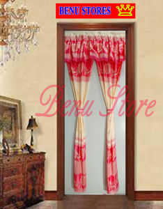 Rèm cửa chính rèm cửa sổ BENU STORES chất liệu gấm cao cấp xẻ giữa  nhiều màu sắc 1M X 2M bền bỉ sang trọng giá rẻ bất ngờ