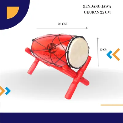 Gendang Jawa Mainan Anak Murah/ Alat Musik Tradisional
