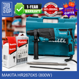 Makita HR2670X5 26 mm (1") Combination Hammer