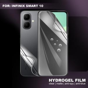 INFINIX SMART 10 SMART 10 HD SMART 10 PLUS SMART 8 SMART 7 SMART 6+ HYDROGEL FULLSET DEPAN BELAKANG ANTI GORES JELLY MATTE ANTI MINYAK GLARE DOFF FRONT AND BACK