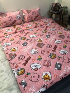 Bộ 5 món chăn hè thu ga gối mẫu mới: thỏ tim xanh nâu tim đỏ new cá voi xanh gấu dâu ... - có bán lẻ Chỉ mua 01 chăn hè - Mền đắp điều hoà - 1 Drap+2 Vỏ Gối Nằm+1 Chăn Hè+1 Vỏ Gối Ôm