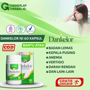 Obat Badan Lemas Kepala Pusing Hb Darah Rendah Vertigo Penjaga Daya Tahan Tubuh Ekstrak Daun Kelor Dankelor