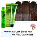 Dark Blonde 6.0 Bremod Hair Color Cream (Basic Colors) 100ml (WITH OXIDANT INCLUDED) 100ml Bremod Br Hefty Hair Supply. 