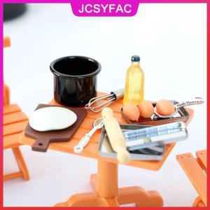 JCSYFAC 1 Bộ mô hình nhà búp bê nhà bếp thu nhỏ phụ kiện nội thất búp bê tự làm