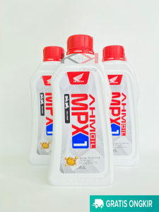 HARGA 3 (TIGA) PCS OLI MOTOR MPX1 HONDA CUB 800ML SESUAI UNTUK HONDA SUPRA X REVO BLADE NEW FIT X