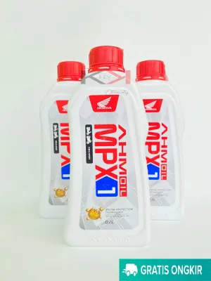 HARGA 3 (TIGA) PCS OLI MOTOR MPX1 HONDA CUB 800ML SESUAI UNTUK HONDA SUPRA X REVO BLADE NEW FIT X