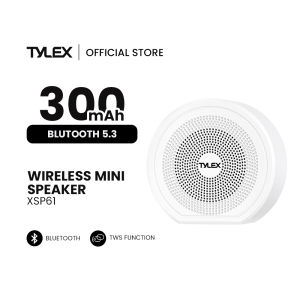 Tylex XSP61 Portable Wireless Speaker Wireless BT V5.3 Music Time 6 Hours Charging Time 1.5 Hours TWS Function
