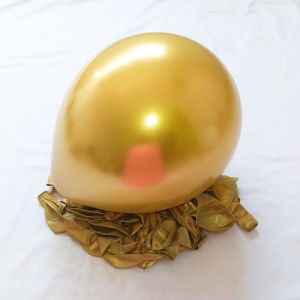 (SATUAN) Balon Latex Chrome Pesta Grosir 12 Inch