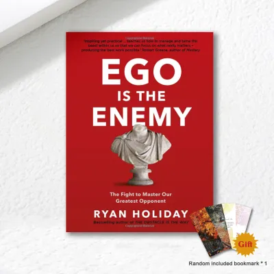 Ego is the Enemy: by Ryan Holiday Self-awareness Humility Personal growt Overcoming obstacles English book