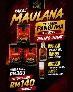 🔥[ORIGINAL HQ]🔥 Teh Tarik Pang5 - Minuman Herbal Lelaki | Sokongan Tenaga & Kesejahteraan/Teh Tarik Flavour