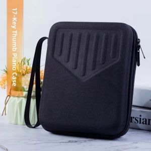MAKERVY EVA Hộp đựng đàn Kalimba Chống sốc Đậm đặc Bọc bảo vệ ngón tay cho đàn guitar Phổ quát Hộp nhạc cụ đàn piano ngón tay cái Dành cho 17 tông màu 20/21 tông màu