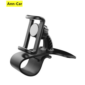 Car Phone Holder Rotating Dashboard Clip Mount Stand 360 Degree Rotation Hud Clip On Cradle
