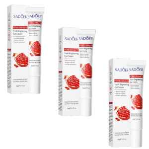 XX23020904M Pomegranate Fresh Vitality Eye Cream for All Year Women Adults Makeup Lovers Nourishing Moisturizing Fine Lines Non-Fading