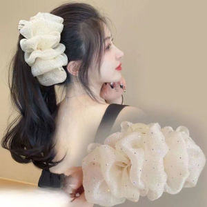 Kẹp Tóc Nơ Hai Mặt Tạo Bong Bóng Xinh Xắn Cho Nữ