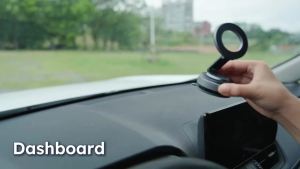 Vacuum Magnetic Phone Holder for Car MagSafe Car Mount Black    360 °   Adjustable Car Phone Mount    Phone Holders for Your Car for iPhone 17 Pro Max 16 15 14 13 12 Plus Air    3000gf Magnetic