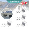 Solar Panel Mounting Accessory for L Foot Mid Clamp End Clamp Aluminum Rail Splice for solar install. 