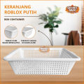 KERANJANG ROBLOX PUTIH - Keranjang Serbaguna Organizer / Box Container / Kotak Penyimpanan. 