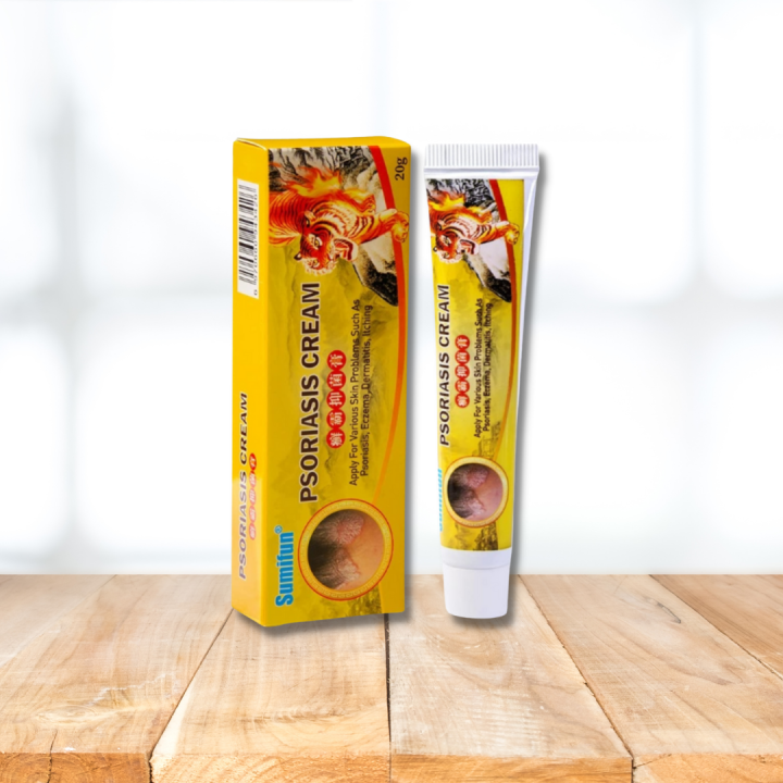 Sumifun Psoriasis Cream 20g | Eczema Cream for Dermatitis, Psoriasis ...
