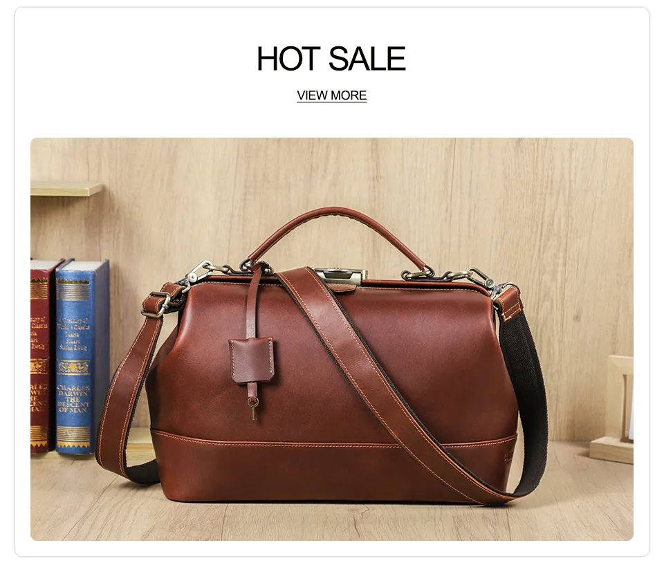 CONTACT'S Full Grain Genuine Leather Female Handheld Crossbody Bag