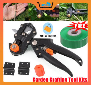 Melo home Grafting Pruner Chopper Vaccination Cutting Tree Plant Shears Garden Tools Pruning Plant Shears Boxes Fruit Tree Grafting Scissor