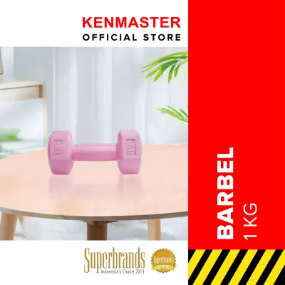 Dumbbell 1Kg / Barbel Mini / Barbel Wanita / Barbel 1 Kilogram 1 PCS