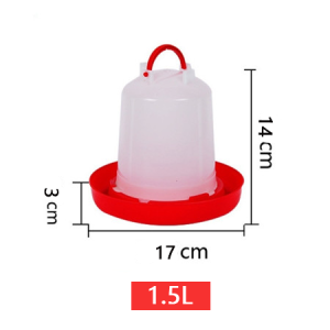 2.5kg/2.5L Chicken Water Tank Drinking Water Kettle Water Bucket For Chicks Pigeon Automatic Water Dispenser Chicken Water Kettle Chicken And Poultry Breeding Feed Dispenser With Handle Water Dispenser