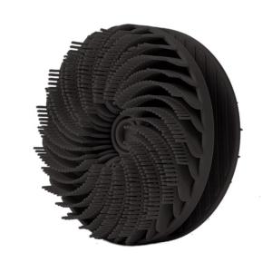 Hai mặt cọ tắm cho cơ thể da đầu sử dụng nhanh khô Thiết kế silicon cơ thể cây chà nhà tắm