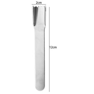 สแตนเลสเครื่องปอกเปลือกข้าวโพดด้ามจับตามหลักสรีรศาสตร์เครื่องปอกเปลือกข้าวโพดเครื่องปอกเปลือกผัก/ผลไม้ข้าวโพด