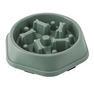 [SG Stock] Dog Slow Food Feeder Bowl Pet Anti-choke Bowl Pet Bowl