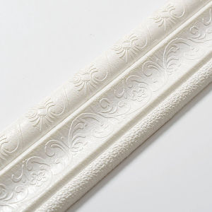 【YHdecor】Retro 2.3m 3D Self-Adhesive Wall Skirting Line Wallpaper Decoration Border Waterproof PE Foam Pattern Modelling Ceiling Border Line Wall Sticker Interior Decor 03