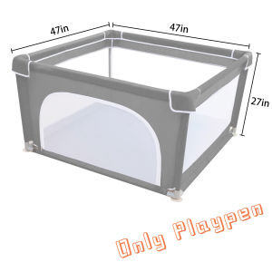 Panpess Big Folding Baby Playpen With Balls And Indoor Breathable Mesh Playfence Playpen for baby