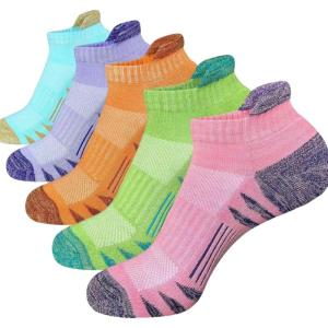 5 đôi vớ Chạy Bộ Thoáng khí vớ ngắn Vớ qua mắt cá chân vớ huấn luyện viên Vớ thể thao tất thể thao ngoài trời cho sử dụng thường nhật