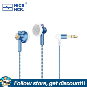 Nicehck Tai nghe nhét tai chuyên nghiệp eb2s Tai nghe nhét tai mạ bạc & Cáp hỗn hợp ổ cắm tai nghe Màn hình DJ 3.5mm/4.4mm tùy chọn thoải mái khi đeo tai nghe thanh nhạc âm nhạc sinh động 15.4mm LCP Tai nghe có dây thể thao điện tử chống ồn cho điện thoại