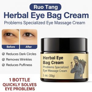 【Specializing In Eye Problems】Herbal Eye Bag Cream Anti Aging Anti Puffiness Wrinkle Cream Anti Puffiness Fades Lines Eye Serum Cream