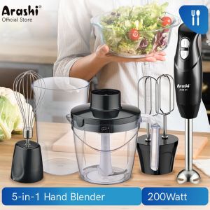 Arashi AHB01 Blender Plastik Serbaguna Anti Pecah Penghancur Es Batu 5 in 1 FREE ONGKIR Jabodetabek