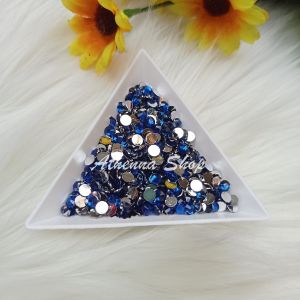 Rhinestone DEEP BLUE ukuran 4mm