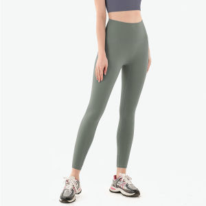 24 Màu Sắc Lulu Yoga Thể Thao Chải Khỏa Thân Cảm Thấy Cắt Quần thể dục phụ nữ Của Nhanh Chóng Làm Khô Chặt Chẽ eo cao Đào Hip Nâng Quần Yoga