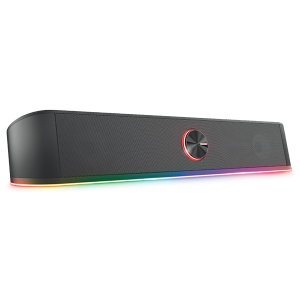 Speaker Stereo Soundbar Bluetooth 5.0 Dual Connection Aux RGB Lighting NYK QUANTUM PRO X65