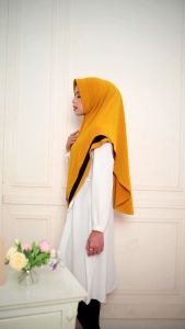 ARRAFI Hijab Instan AR 678 Jersey Premium Polos Pet Antem Lis Warna Daily Kekinian